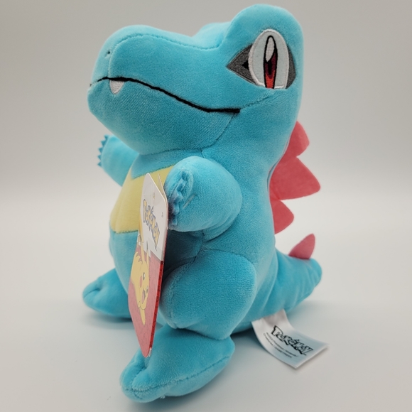 POKÉMON | Totodile 8" plush stuffie stuffed animal toy - Picture 2 of 8